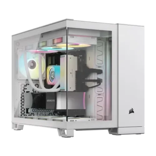 Corsair 2500X Mid-Tower Dual Chamber Casing White